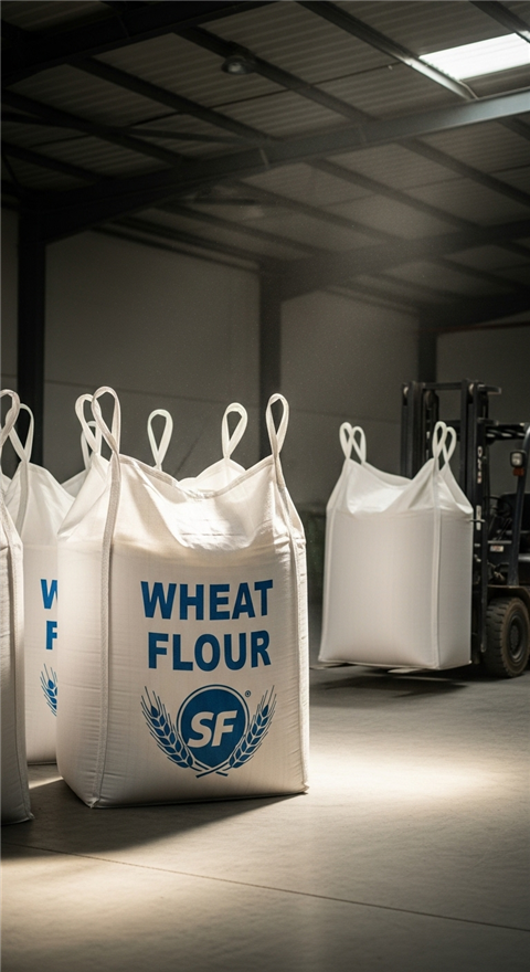 Bao jumbo đựng bột mì 